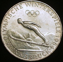 【オーストリア大型銀貨】(1964年銘 20.0g 直径34mm)_画像1