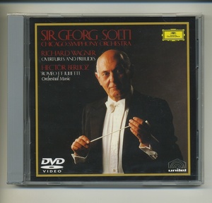 未開封DVD★ショルティ ワーグナー&ベルリオーズ シカゴ交響楽団 ゲオルク・ショルティ Georg Solti トリスタンとイゾルデ タンホイザー