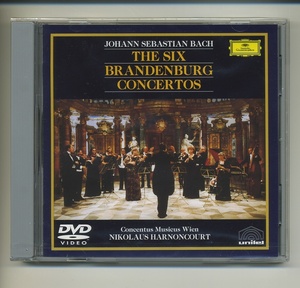 未開封DVD★アーノンクール バッハ ブランデンブルク協奏曲 ニコラウス ウィーン・コンツェントゥス・ムジクス Harnoncourt