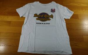 ハードロックカフェ Hard Rock コンサドーレ札幌 Tシャツ SIZE:L 白 送料215円～