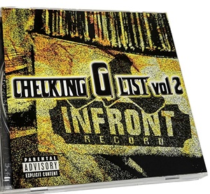 即決 INFRONT RECORD / CHECKING G LIST CD★DJ AK-69 HAGANE COUZ GO G-RAP MR SHU-G PMX MURO KIYO KOCO RYOW TOKONA-X