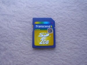 Transcend　SDカード　2GB　150×　SLC