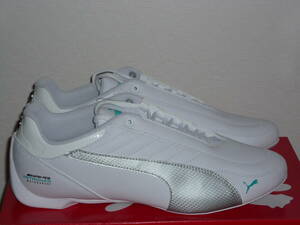 4**** prompt decision! new goods puma/ Puma Future Cart cat Mercedes white / silver US12.0/30.0cm