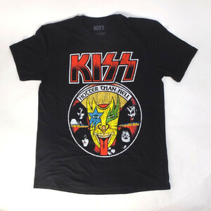 キッス Tシャツ KISS HOTTER THAN HELL (L)【メール便可】 新品 [9014563]