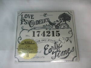 【即決あり】未開封 2005年 ラブ サイケデリコ Early Times ベスト VICL-61578 アルバム CD デジパック / THE BEST OF LOVE PSYCHEDELICO