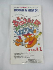 未開封 1993年 m.c.A.T. ボンバ・ヘッド BOMB A HEAD シングル CD 8cm シングル 平成 / 愛は 2 SHY 