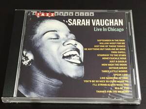 c11) A JAZZ HOUR WITH SARAH VAUGHAN / Live in Chicago Sarah Vaughan