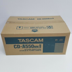 ＊未使用＊ 【 CD-A550MKII 】TASCAM CD-A550MKII 業務用CDプレイヤー 2016年製 CD-A550MK2