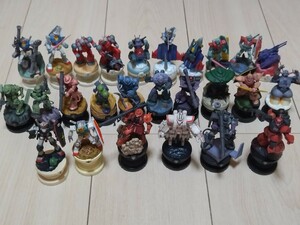 即決 機動戦士ガンダムチェスピースコレクション26体セット シークレット レア物あり DX