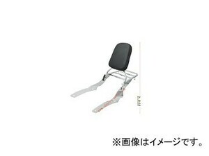 バックレスト ヤマハ ドラッグスター400/XVS400 キャリア付き AP-BP-81519 2輪