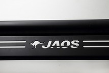 JAOS/ジャオス フロントスキッドバー ブラック/ブラック B150204D トヨタ ハイエース 200系 ワイドボディ(3型-) 2010年07月～_画像2