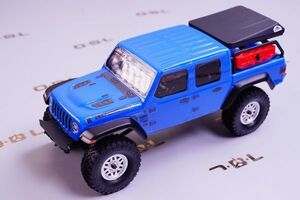 Horizon Hobby　【技適認定済み】アキシャル　1/24 SCX24 Jeep JT Gladiator 4WD Rock Crawler Brushed RTR, Blue ブルー　AXI00005T2