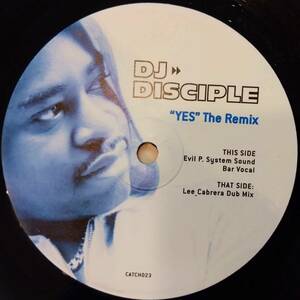 【中古・アナログレコード】DJ Disciple / Yes (The Remix)【SCMS0000000242】