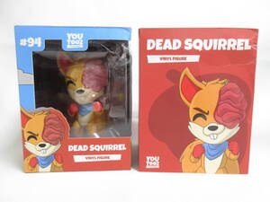 11171◆【SALE】Youtooz ユートゥーズ フィギュア VINYL FIGURE【＃94　DEAD SQUIRREL】中古 USED