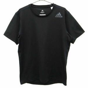 アディダス プリント 半袖 Tシャツ L ブラック系 adidas メンズ 230616 メール便可