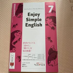 Ｅｎｊｏｙ Ｓｉｍｐｌｅ Ｅｎｇｌｉｓｈ （エンジョイシンプルイングリッシュ） (７ ２０１５) 月刊誌／ＮＨＫ出版