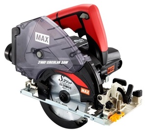 期間限定 保証付 MAX マックス 18V 充電式防じん兼用丸のこ PJ-CS53CDP レッド 本体のみ(充電器・バッテリ別売) 無くなり次第終了です!