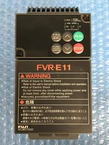 [CK18185] FUJI Fuji Electric インバータ 富士電機 FVR-E11 現状渡し