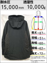 【OUTLET】 GLISSADE INSULATED JKT カラー:BLACK Lサイズ メンズ スノーボード スキー ジャケット JACKET アウトレット_画像3