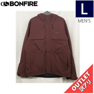 【OUTLET】 PITCH INSULATED JKT カラー:MAROON Lサイズ メンズ スノーボード スキー ジャケット JACKET アウトレット