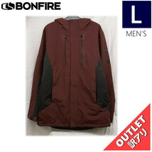 【OUTLET】 GLISSADE INSULATED JKT カラー:MAROON Lサイズ メンズ スノーボード スキー ジャケット JACKET アウトレット_画像1