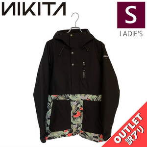 【OUTLET】 NIKITA SYCAMORE JKT BLACK Sサイズ レディース スノーボード スキー ジャケット JACKET アウトレット