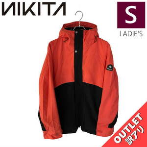 【OUTLET】 NIKITA SITKA JKT POPPY Sサイズ レディース スノーボード スキー ジャケット JACKET アウトレット