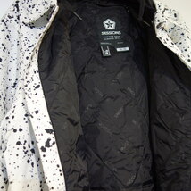 【OUTLET】 ANGST COACH JKT SPLATTER PRINT Lサイズ メンズ スノーボード スキー アパレル コーチジャケット 型落ちアウトレットSALE!!_画像3