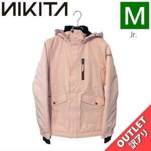 【OUTLET】 NIKITA GIRLS ESPAN JACKET BLUSH PINK Mサイズ キッズ スノーボード スキー ウェア アウトレット