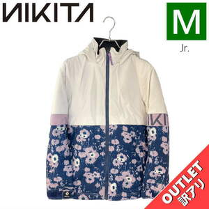 【OUTLET】 NIKITA GIRLS LINDAN JACKET WHITE Mサイズ キッズ スノーボード スキー ウェア アウトレット