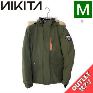 【OUTLET】 NIKITA GIRLS ESPAN JACKET FATIGUE Mサイズ キッズ スノーボード スキー ウェア アウトレット