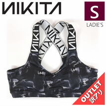 【OUTLET】 SKY DIVE PRINTED BRA BLACKOUT Sサイズ ニキータ レディース スポブラ スポーツブラ ブラ 型落ち 日本正規品_画像1