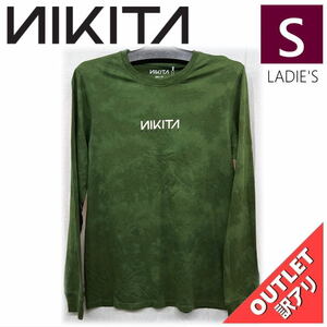 【OUTLET】 KINGPIN LS TEE DILL Sサイズ ニキータ レディース スノーボード スキー アパレル Tシャツ 型落ち 日本正規品