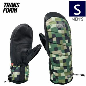 ○22-23 TRANS FORM THE UMP MITTEN カラー:DIGITL CAMO Sサイズ トランスフォーム スキー スノーボード グローブ