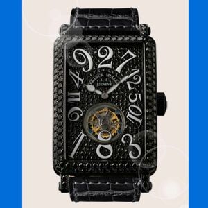 フランクミュラー franck muller ロングアイランド クレイジーアワーズ トゥールビヨン ノアール ブラックダイヤモンド