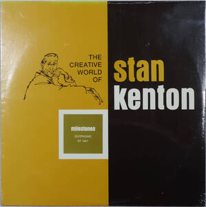 ◆STAN KENTON AND HIS ORCHESTRA/THE CREATIVE WORLD OF STAN KENTON: MILESTONES (US LP/Sealed) -Art Pepper, Shelly Manne