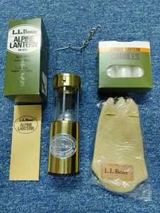 [ lantern ]L.L.Bean( brass made ) candle type * made in Japan (1980 period ) dead stock ( super rare )