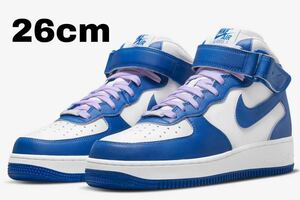 ナイキ ウィメンズ エアフォース1 ミッド ケンタッキー 新品　26cm Nike WMNS Air Force 1 Mid Kentucky