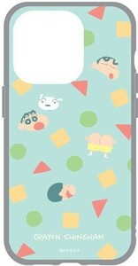クレヨンしんちゃん IIIIfit iPhone 14Pro/13Pro 対応 ケース パジャマ柄 [バンダイ]