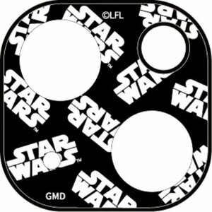 スターウォーズ iPhone 14 14 Plus カメラ カバー 保護 フィルム STAR WARS ロゴ キャラクター グッズ ガラスフィルム