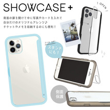 iPhone 12mini 耐衝撃ケース ラメ カバー カード収納 スタンド シンプル 可愛い かわいい おしゃれ カスタム_画像2