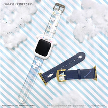 Apple Watch 41 40mm ケース サンリオ シナモロール シリコンカバー 衝撃 かわいい 可愛い おしゃれ オシャレ キャラ_画像2