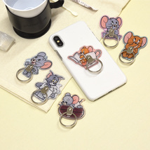 スマートフォン スマホリング トムとジェリー トム ポット マルチリング 落下防止 スタンド かわいい 可愛い おしゃれ オシャレ キャラ_画像2