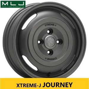 車検対応! ハイゼット アトレー N-VAN MLJ XTREME-J JOURNY 4.0J×12in IS42 100 カーゴプロ 145/80R12 80/78N 新品4本