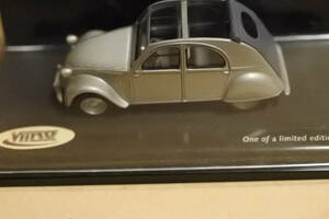 ビテス　1/43　シトロエン　1948　2CV　シルバー　製造番号０７３６/2232　未使用未開封