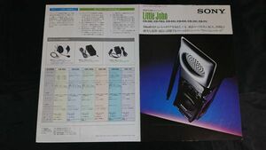 [SONY( Sony ) high sensitive * rainproof type transceiver Little John( little John ) catalog Showa era 52 year 2 month ]ICB-680/ICB-700A/ICB-650/ICB-600/ICB-350