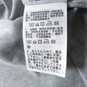 ナイキ NIKE DRI-FIT コットンポリ JUST DO ITプリント THE NIKE TEE クルーネックTシャツ 半袖 L グレー m0613-6の画像8
