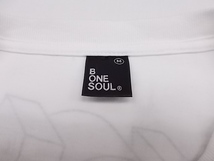 ▼B ONE SOUL/ビーワンソウル▼オーバーサイズ半袖Tシャツ サイドポケット付/M/白_画像3