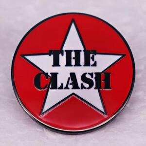 ピンバッジ「ザ・クラッシュ　The Clash　ロゴマーク」