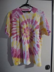 未着用 Tシャツ 半袖 Lサイズ 5.6オンス タイダイ Tie Dye サイケデリック 005